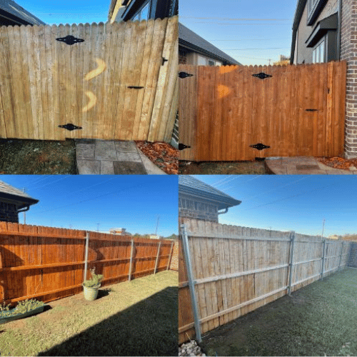 Fence Deck Staining Service in Fort Worth TX 2